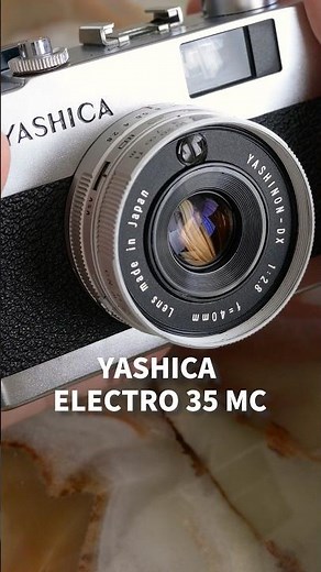 Check if YASHICA ELECTORO 35 MC is still alive #photography #oldcamera #camera