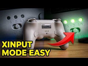 How To Put 8BitDo In XInput Mode (EASY STEP BY STEP)