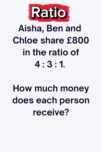 Maths ratio and proportion #math #mathematics #mathtok #maths #creatorsearchinsights