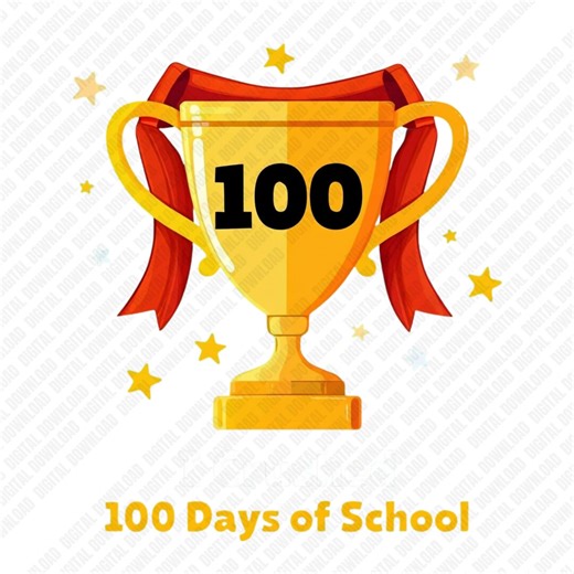 100 Days of School Trophy Winner Shirt, Kids Champion School Celebration Happy 100th Graphic T-shirt - Etsy