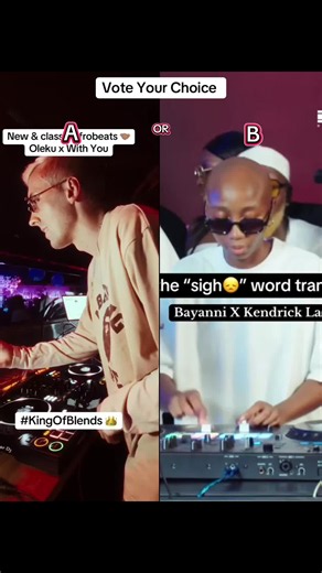 Choose Your favorite 🔥 #djmix A or B #nigeriantiktok🇳🇬 #dopecaesar #afrobeats #mixtape