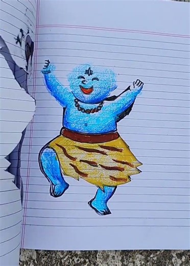 How to Draw Shiva #art #jabaart #mahadev #lordshiva #godshiva