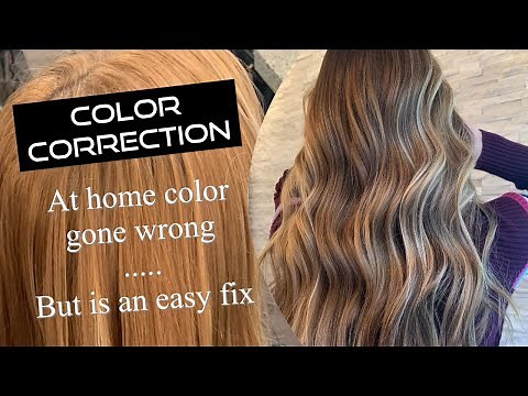 COLOR CORRECTION | at Home Color Gone Wrong, But Is An Easy Fix