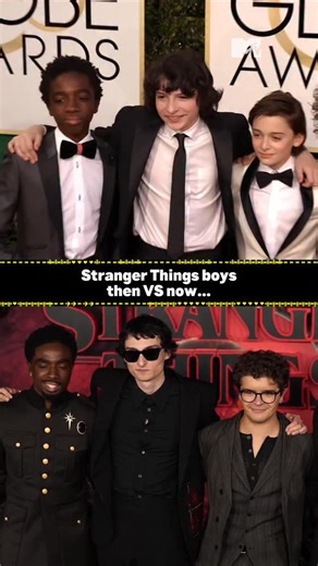 Caleb hyping the boys up when they were younger 😭 they really grew up together 🥺 #StrangerThings #StrangerThings5 #MTVCeleb | MTV UK