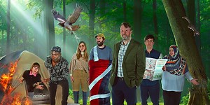 Outtake: Jessica Hynes can't stop swearing - Outsiders - British Comedy Guide