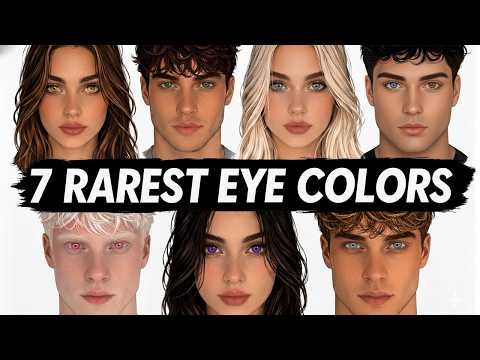 7 Eye Colors So Rare People Think They're Fake