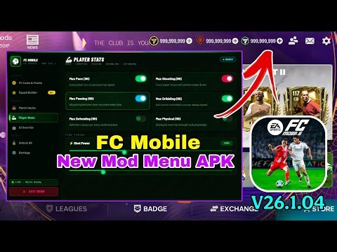 FC Mobile 26.1.04 Latest Version Mod Menu Download With Unlimited Money