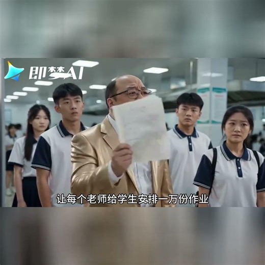 人民的校长 本视频由 #即梦AI 出镜模式制作 #AI分身戏精大赛 #用即梦AI过戏瘾