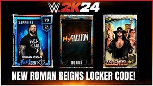 WWE 2K24 NEW Roman Reigns Locker Code!