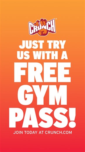 👀 Still thinking about those fitness goals? 👉 Start with a FREE Gym Pass at Crunch and experience training that actually keeps you coming back - powerful lifts, endless cardio, high-energy classes, elite personal training, and recovery that supports real progress. You already made the promise. Now make the move. Memberships start at $9.99/month at CrunchTampaPalms.com | Crunch Fitness
