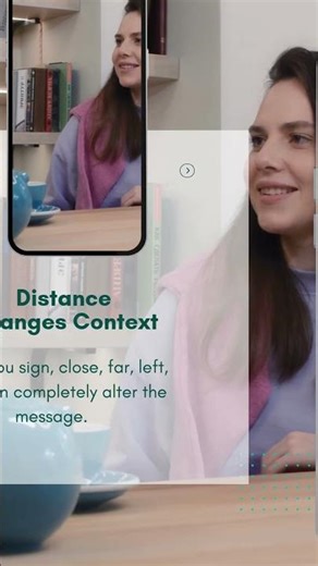 Sign Language Uses Space to Create Meaning