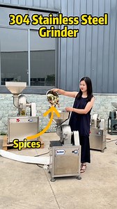 10K views · 64 reactions | BB-F21 SS flour mill, using for spices, grains, medicien, herbal, etc. Capacity: 200kg/h. #grinder #pulverizer | Mini Rice Mill Machine | Facebook