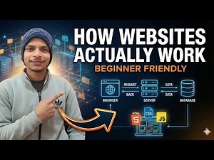 How Websites Actually Work — Beginner Friendly