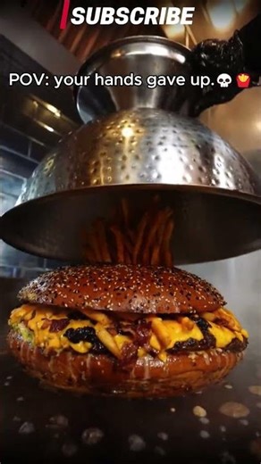 This Burger Is Built Like a TANK 😤🍔