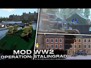 RAVENFIELD MOD WW2: operation stalingrad town - massive npc battle