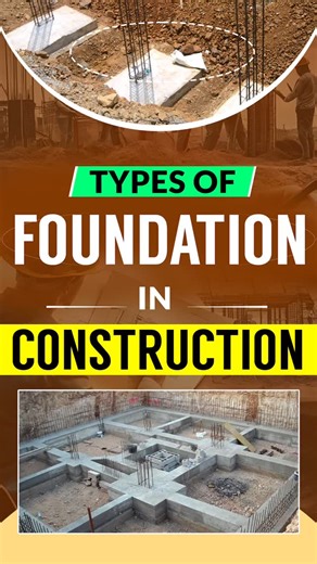 69 reactions | Types of Foundation #viral #construction #viralreels #civilengineering | Solitude Education | Facebook
