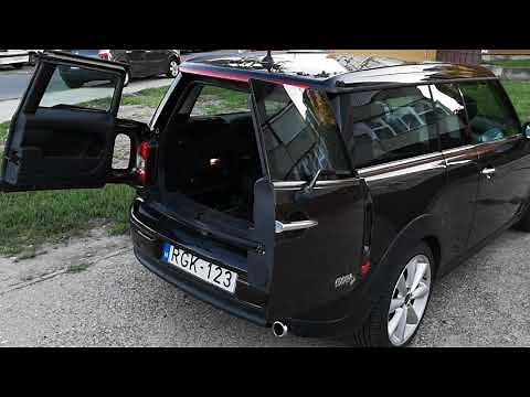 How to open rear door at Mini Clubman Part 1