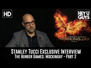 Stanley Tucci Exclusive Interview - The Hunger Games Mockingjay Part 2