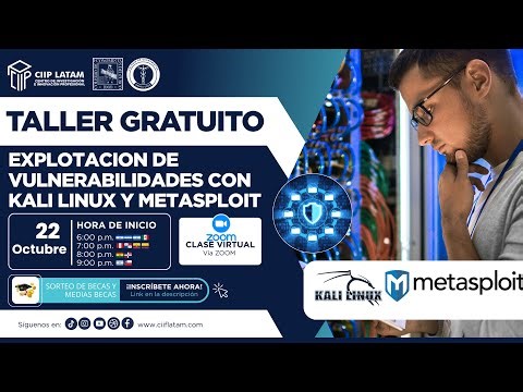 Explotación de Vulnerabilidades con Kali Linux y Metasploit | Curso práctico — CIIP Latam