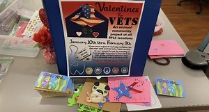 Bedford County Public Libraries collect Valentines for Veterans