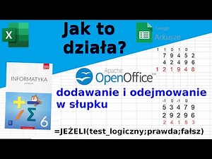 Arkusz kalkulacyjny - Jak to działa?