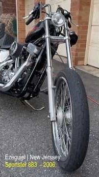 Sportster 883 chopper #showyourbike