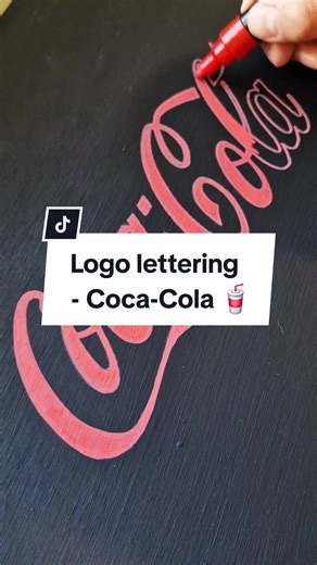 Coca-Cola Logo Lettering Process