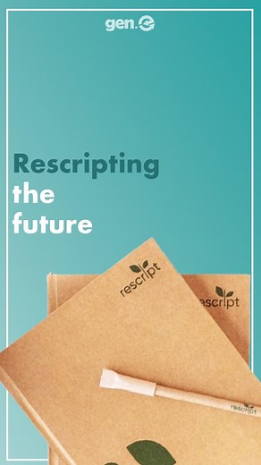 gen.E_India | Sustainable Storytellers on Instagram: "@rescript_stationery makes sustainable and affordable stationery by recycling post-consumer waste. They use 70% less resources as compared to the conventional copier paper. They sell copier paper, pens, journals and more. Are you willing to ditch the traditional white paper for recycled paper?"