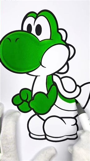 DescriptionHow to draw Yoshi from Super Mario and Coloring Tutorial | Fun & Easy Gaming Art for Kids