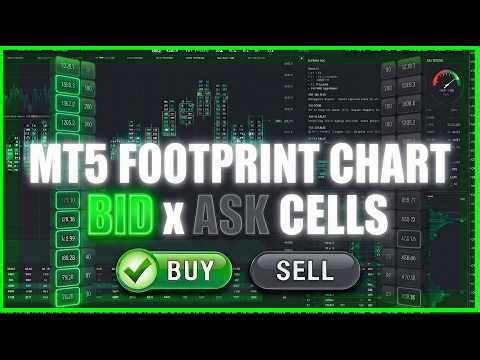 STOP Trading Blind! Master MT5 Order Flow & Footprint Cells