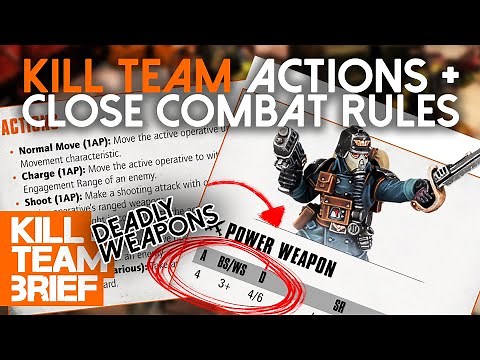 Kill Team Actions and Close Combat rules - - How to play Kill Team - Warhammer 40k
