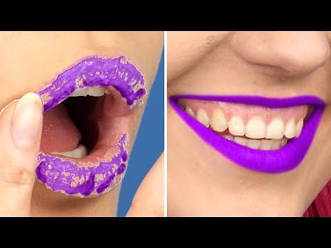 Beauty Hacks! 12 Effective DIY Girly Hacks Smart MakeUp Tricks
