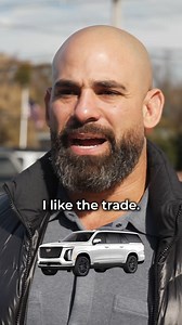 He wanted to trade a BMW M3 for an Escalade, but after I saw the wrap... #cardealership #carbuying #cars #bmw #escalade | George J Saliba