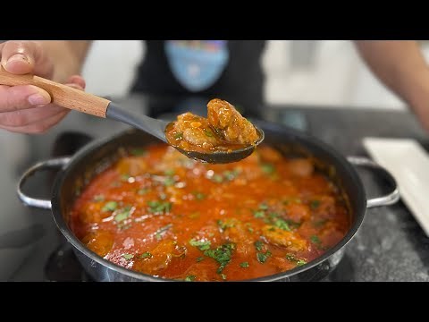 MARINATED MEATBALLS in tomato sauce