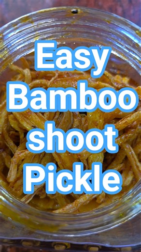 #delicious pickle #food #cooking #mannbo_maancookings #shorts #ytshorts #bambooshoot #pickle