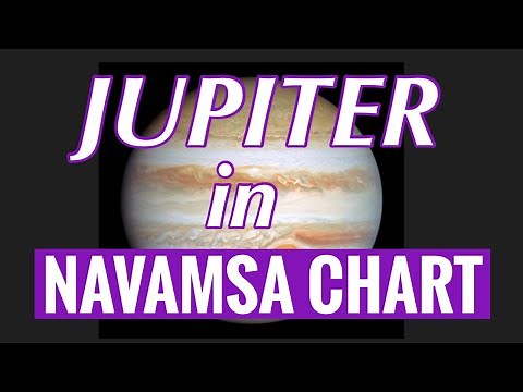 JUPITER in D9 NAVAMSA & HOUSES THE BLESSINGS!