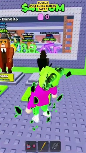 ROBLOX PULL LUCKY BLOCKS P3 #roblox #luckyblock #robloxluckyblock #robloxbrasil #robloxbrasilshorts