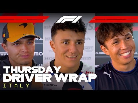 Drivers Look Ahead To Italy | 2025 Italian Grand Prix