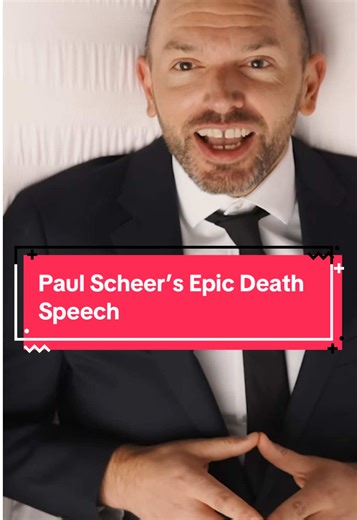 Paul Scheer's Hilarious Self Eulogy Performance