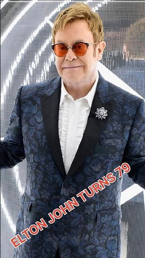 Elton John turns 79 today❤️🎉 #shorts