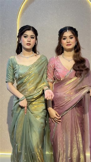 Gorgeous sare update. #dmusininstagramfororder💌 #deliveryallovernepal🇳🇵 #foryoupage #kriclothing🦚 #saree