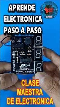 LEARN ELECTRONICS STEP BY STEP WITH THIS ELECTRONICS MASTER CLASS #shorts #youtubeshorts #short