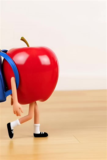 Apple Kid Stealing Candy: A Hilarious Animation
