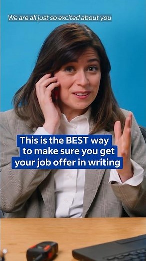 How to Follow Up After a VERBAL Job Offer | #Indeed #Shorts