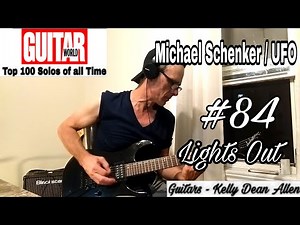 LIGHTS OUT - Michael Schenker /UFO. Solo Cover - Greatest Guitar Solos #84