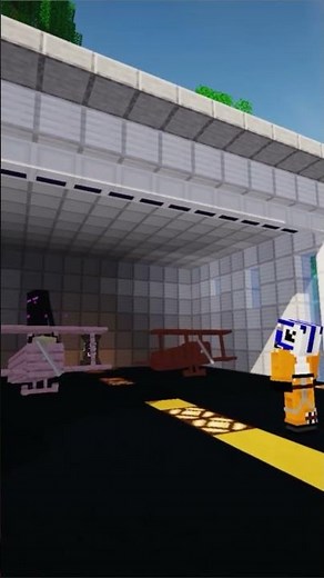 Add GARAGE DOORS to Minecraft! #shorts