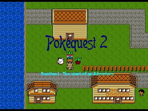 Let’s play Pokéquest 2 (RPG Maker 95 Pokémon fan game) | Trainer Abu adventure on PC