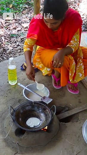 Patishapta Pitha Making Recipe #Food #Cooking #Recipe #Patishapta | Village Food Life