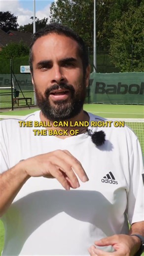 Tennis: Easy Baseline Positioning for Better Shots #shorts