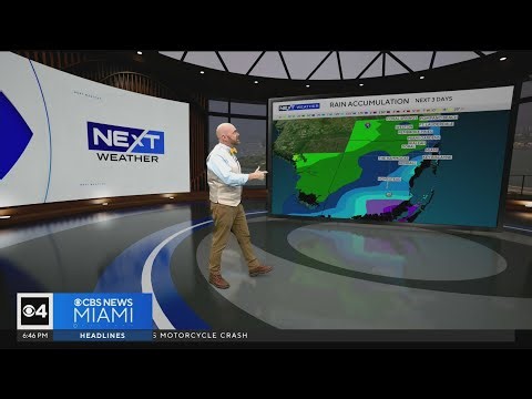 Rain returns overnight in Miami, clearing by morning, more this week